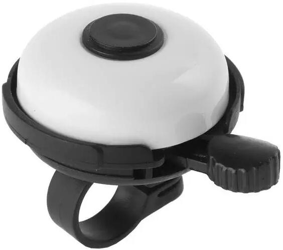 M-WAVE M-Wave Bella Trill Fietsbel Ø53mm in Wit voor Veilig Fietsen