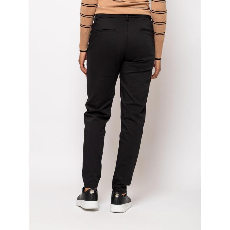 Pantaloni lungi din in pentru femei FIONAW24