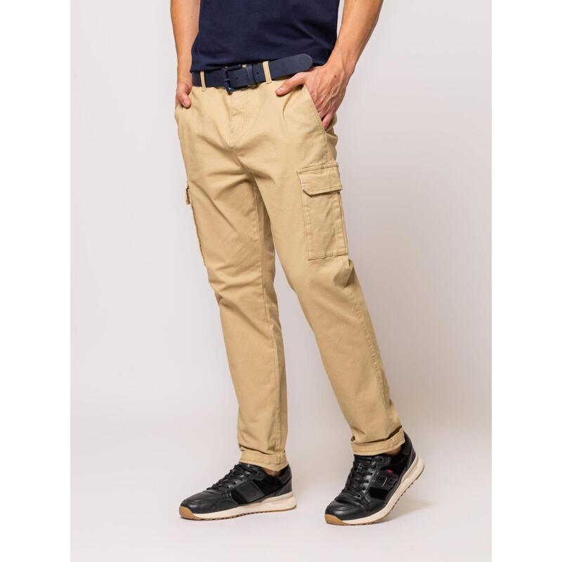 Pantaloni lungi din in pentru bărbați FREE