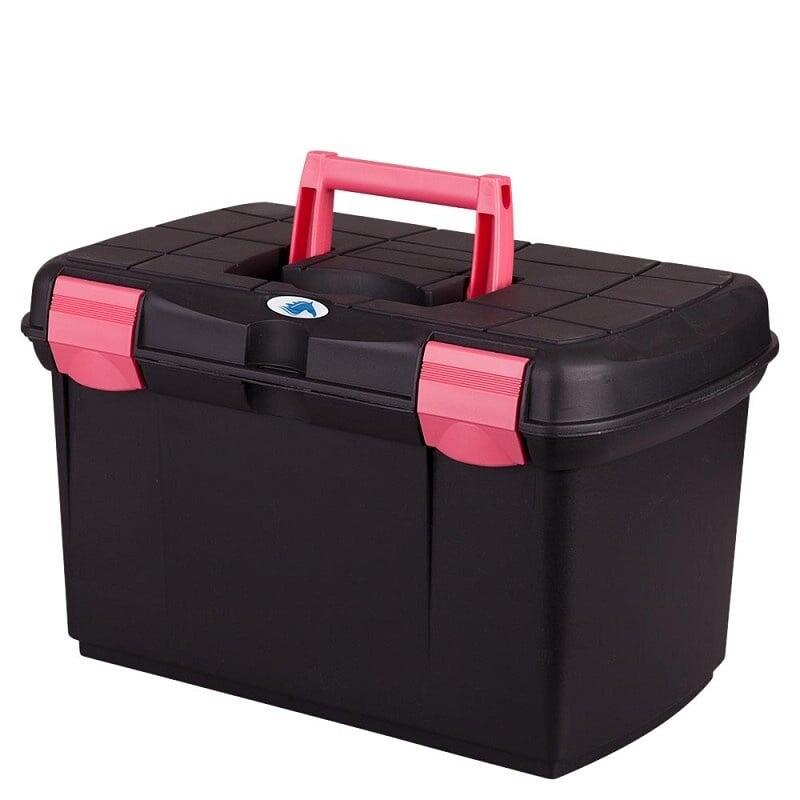 Poetsbox Carlo - Zwart / Fuchsia 3/3