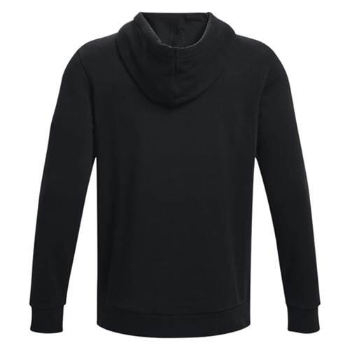 Hanorac UA Icon Fleece negru pentru bărbați 2/6