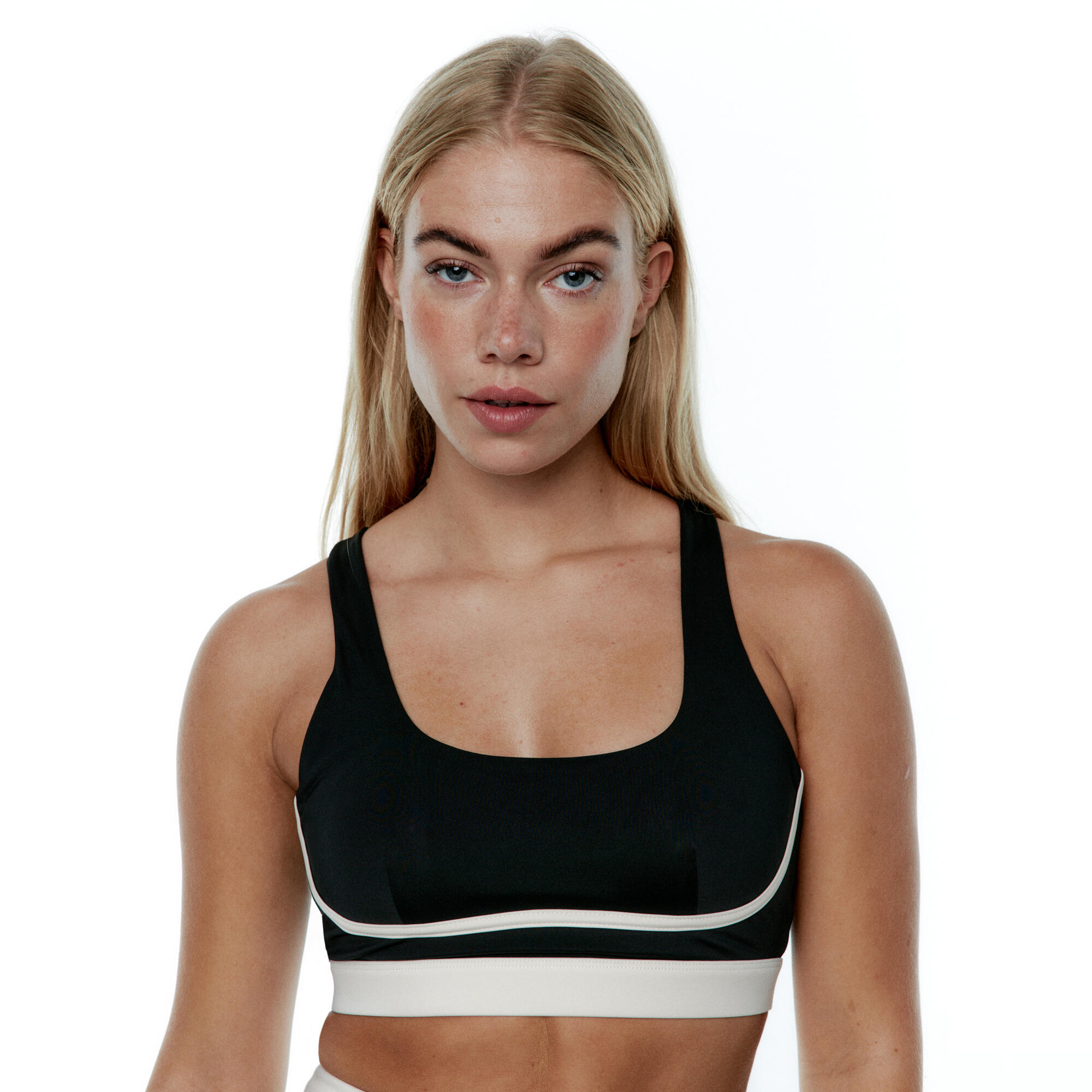 Top desportivo Tao Suporte Superior das mulher Black Limba