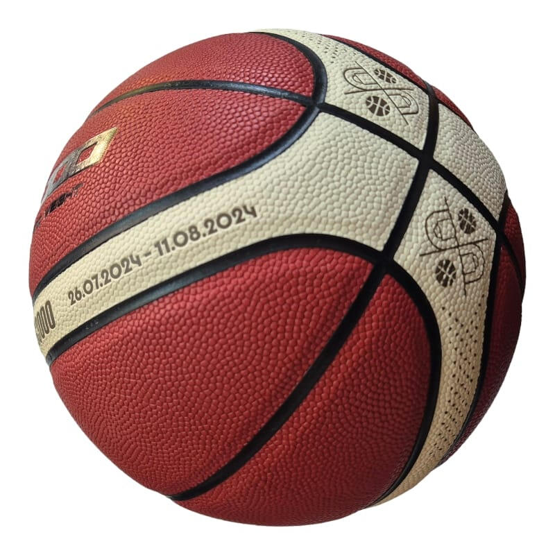 Ballon de Basketball Molten BG3000 T7 - Ballon réplica officiel Paris 2024