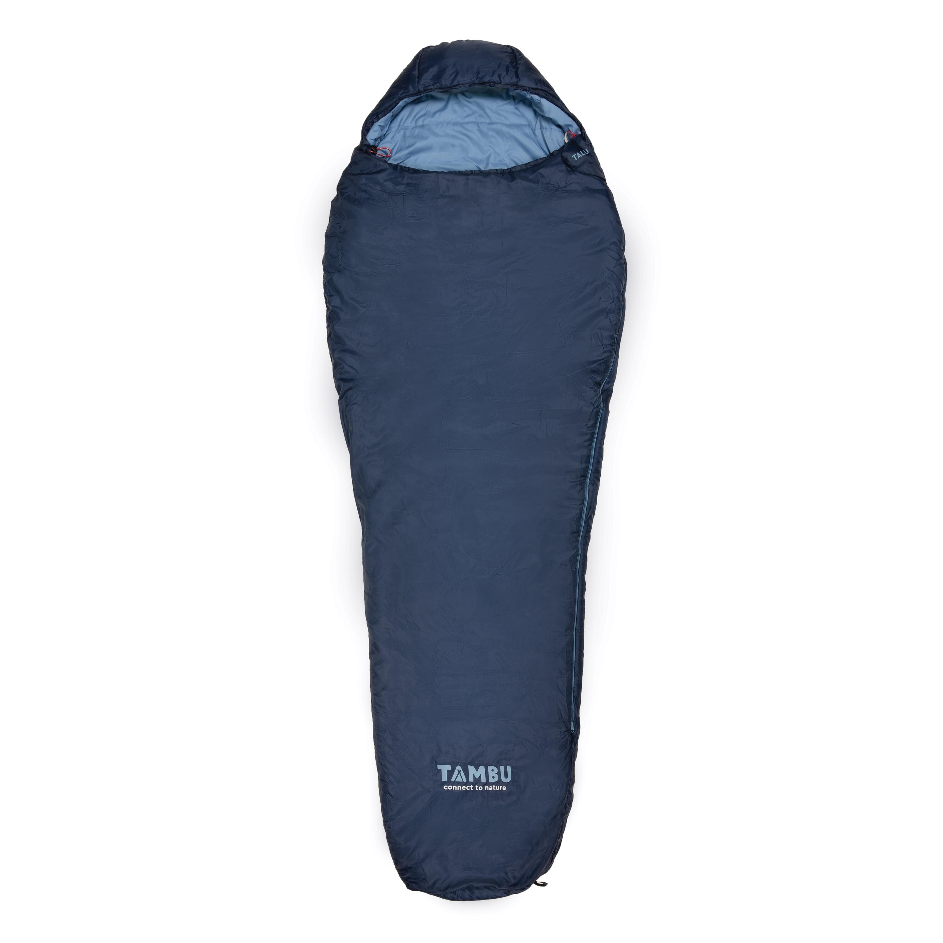 Tambu - Gigoteuse Momie Tambu Talu | 1500 Gr | Bleu Foncé / Bleu Clair - Sac De Couchage - Bleu - 230 Cm - Decathlon