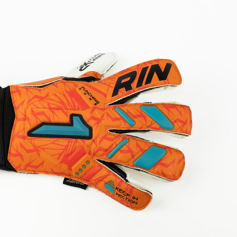 Keepershandschoen Volwassen Rinat Egotiko Vengador Prime  Oranje/wit