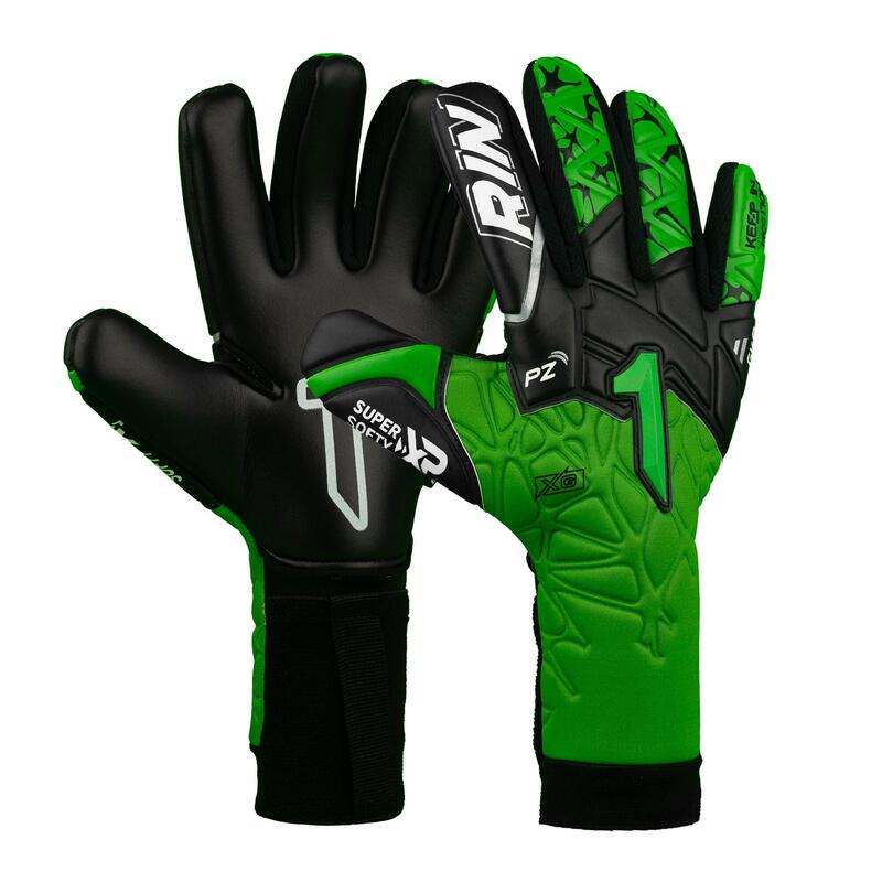 Guantes De Portero Infantil Rinat Xtreme Guard Dominius Prime  Verde/negro