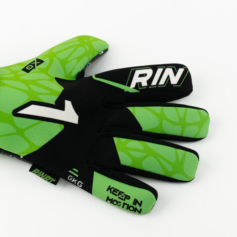 Guanto Da Portiere Bambini Rinat Xtreme Guard Dominius As  Verde/nero