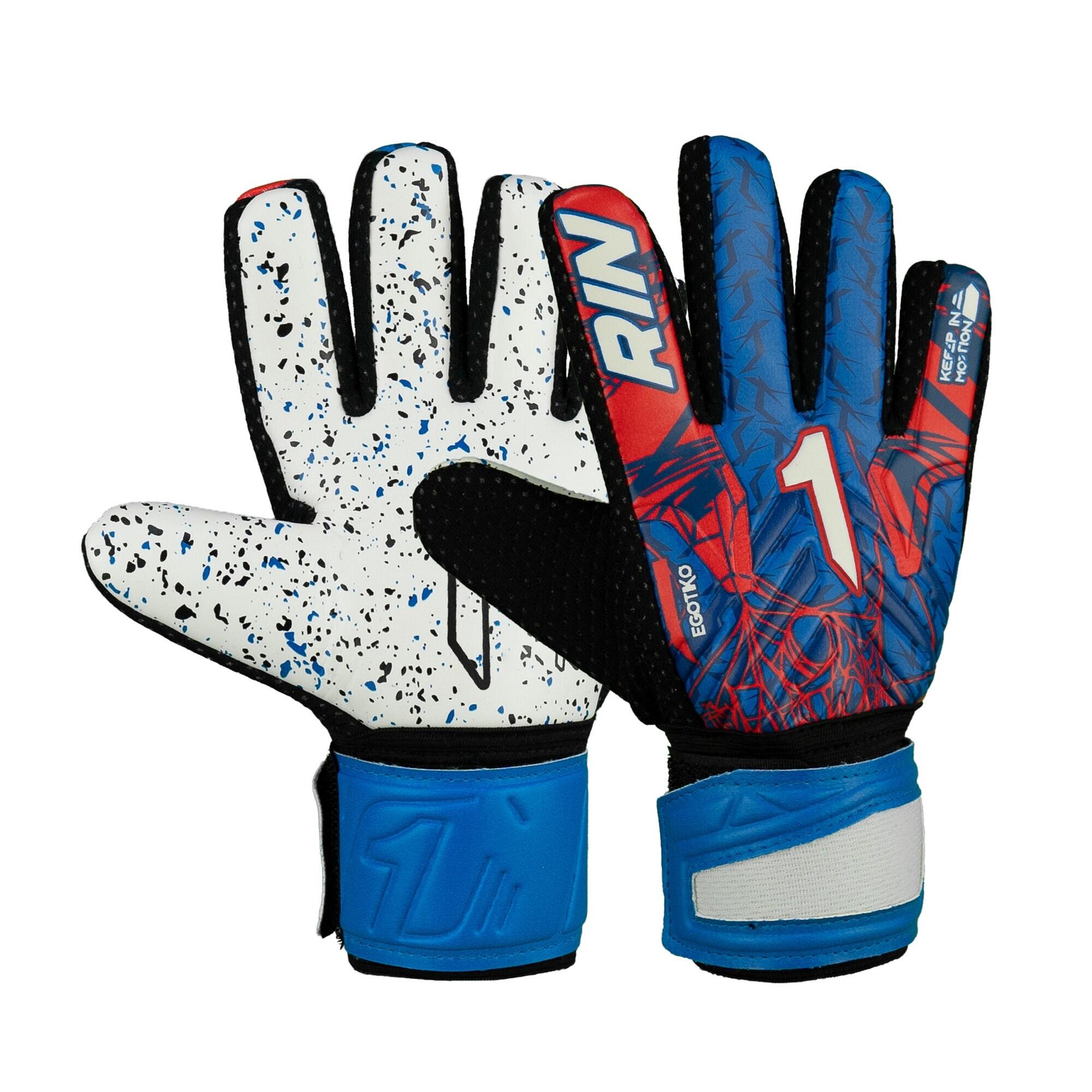 Luva De Guarda-redes Egotiko Vengador Gravity Crianças Royal Blue / Vermelho