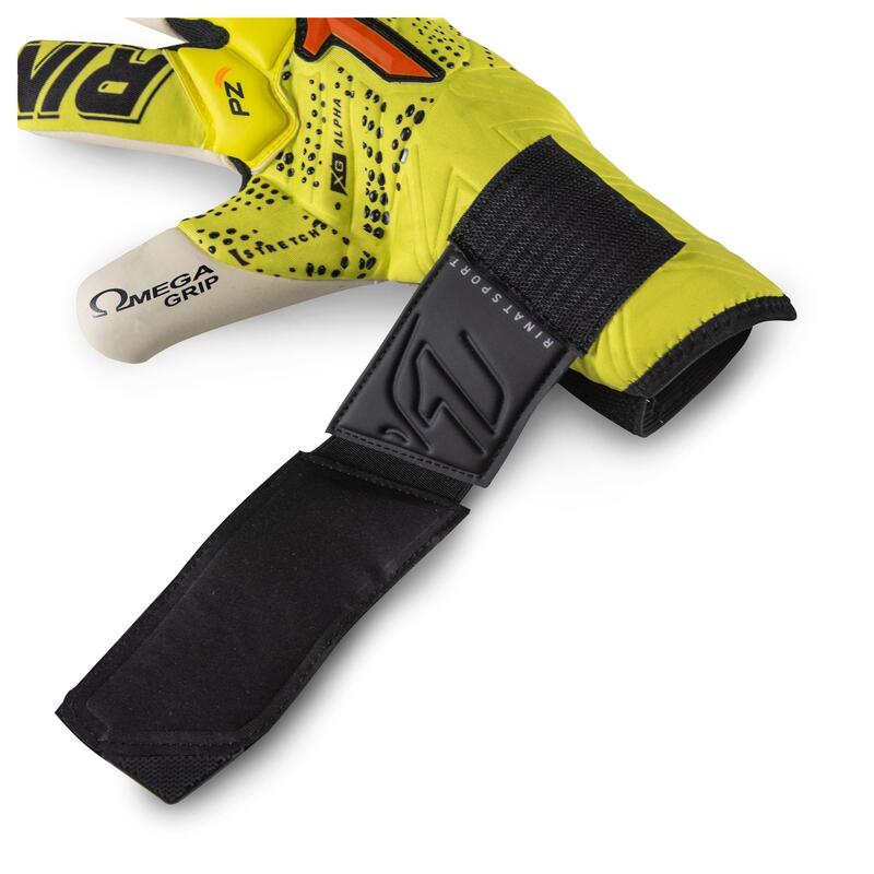 Gants De Gardien De But Enfants Rinat Xtreme Guard Dominius Alpha  Jaune/blanc