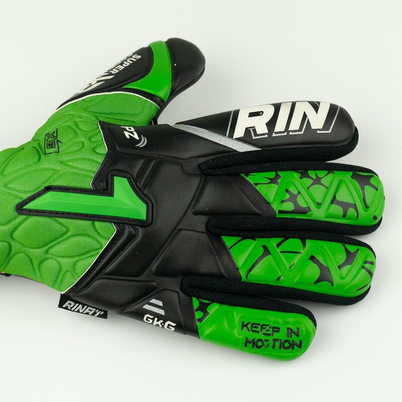 Gants De Gardien De But Adulte Rinat Xtreme Guard Dominius Prime  Vert/noir