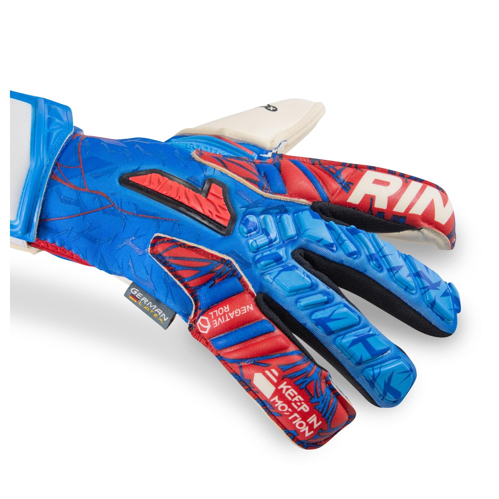 Keepershandschoen Volwassen Rinat Egotiko Vengador Pro Blauw/rood 2/7