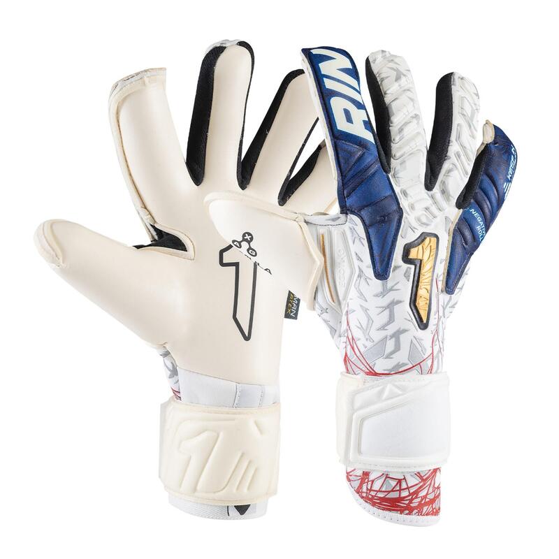 Gants De Gardien De But Adulte Rinat Egotiko Vengador Pro Blanc/navy Bleu