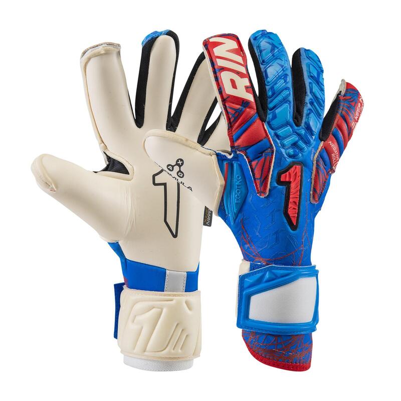 Gants De Gardien De But Adulte Rinat Egotiko Vengador Pro Bleu/rouge