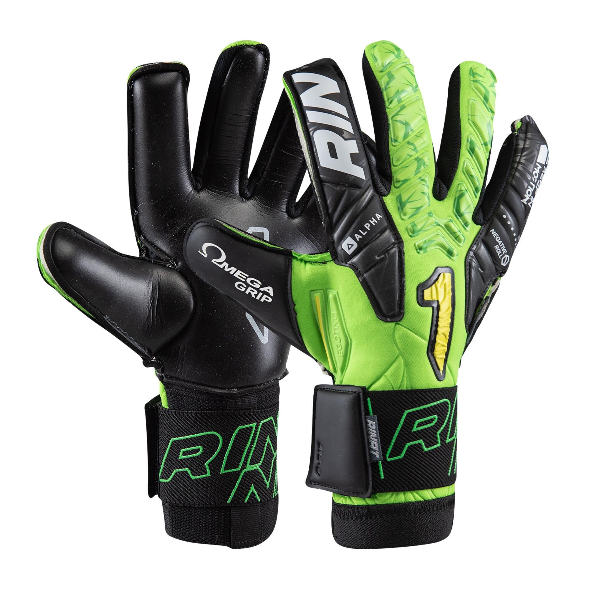 RINAT Keepershandschoen Volwassen Rinat Egotiko Vengador Alpha  Groen Zwart