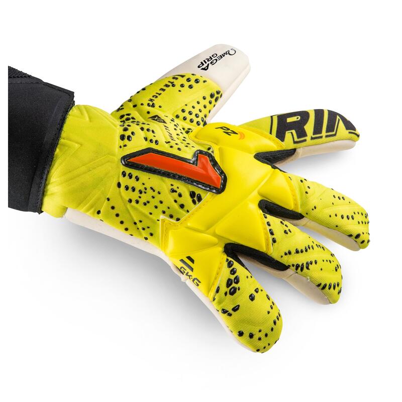 Gants De Gardien De But Adulte Rinat Xtreme Guard Dominius Alpha  Jaune/blanc