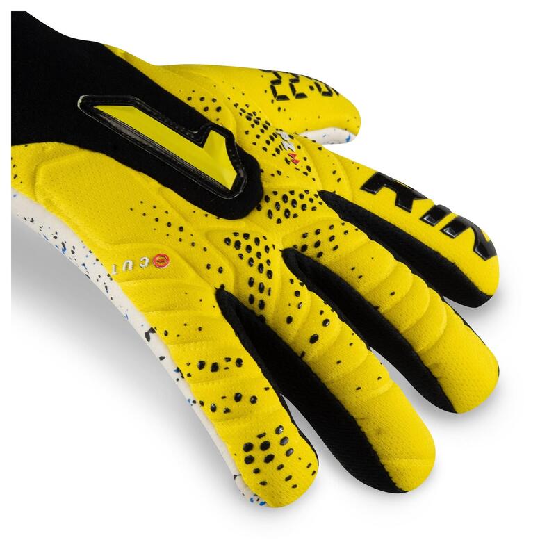 Guanto Da Portiere Bambini Rinat Kronos 10:22 Turf  Giallo/nero