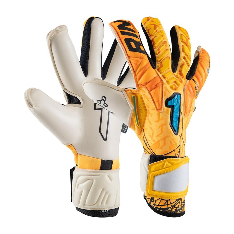 Gants De Gardien De But Adulte Rinat Egotiko Vengador Pro Orange/blanc