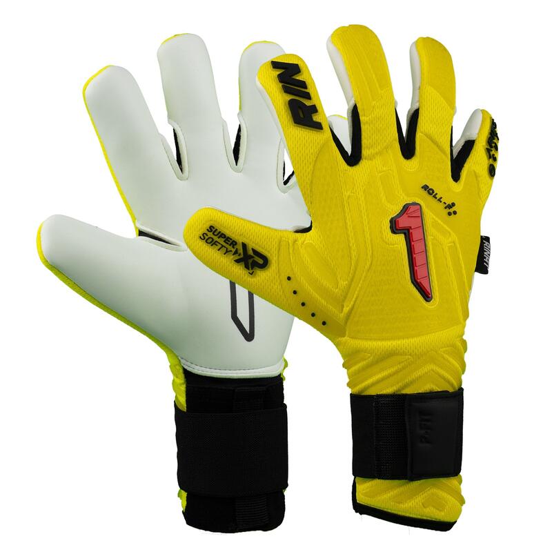 Guanto Da Portiere Bambini Rinat Aries Némesis Prime  Giallo/bianco