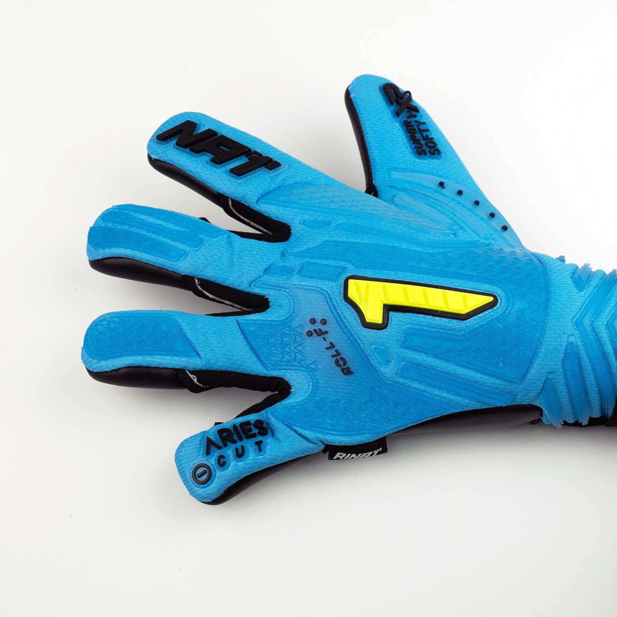 Luvas Guarda-redes Rinat Criança Aries Némesis Prime Relva Natural 2/7