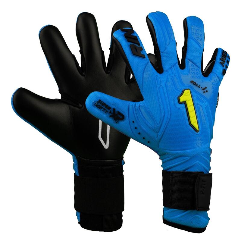 Guanto Da Portiere Bambini Rinat Aries Némesis Prime  Blu/nero