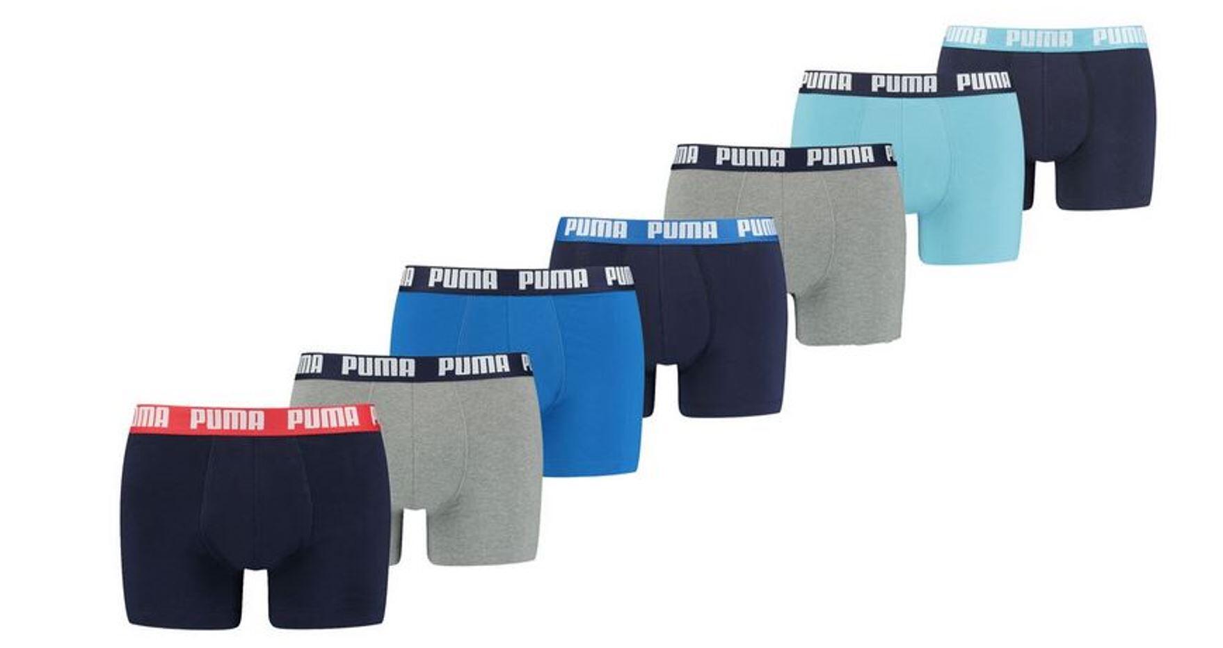 PUMA PUMA Herren Boxershorts 7er Pack blue combo