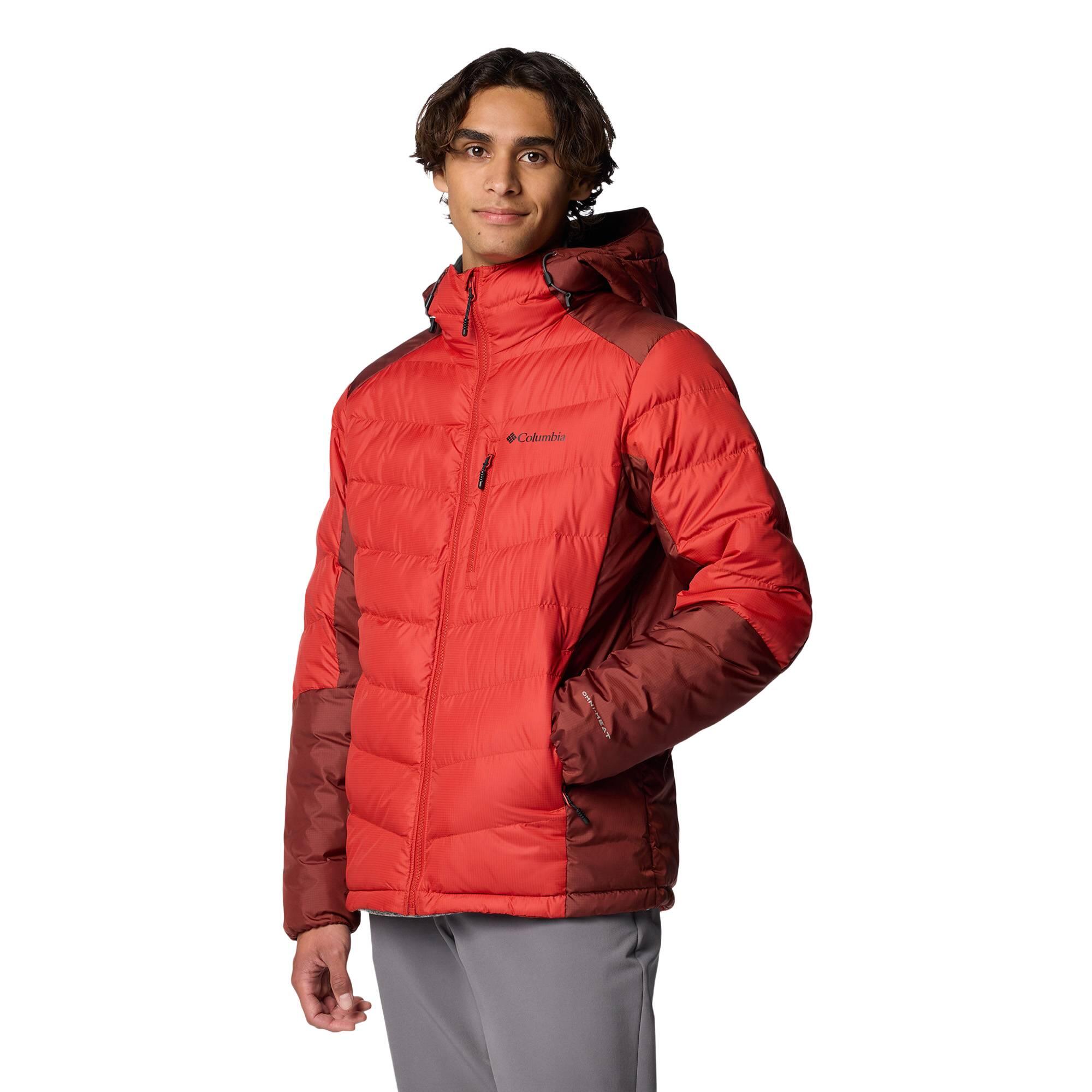 Columbia - Doudoune Columbia Labyrinth Loop Ii À Capuche Pour Hommes - Blouson - Rouge - 40 M - Decathlon