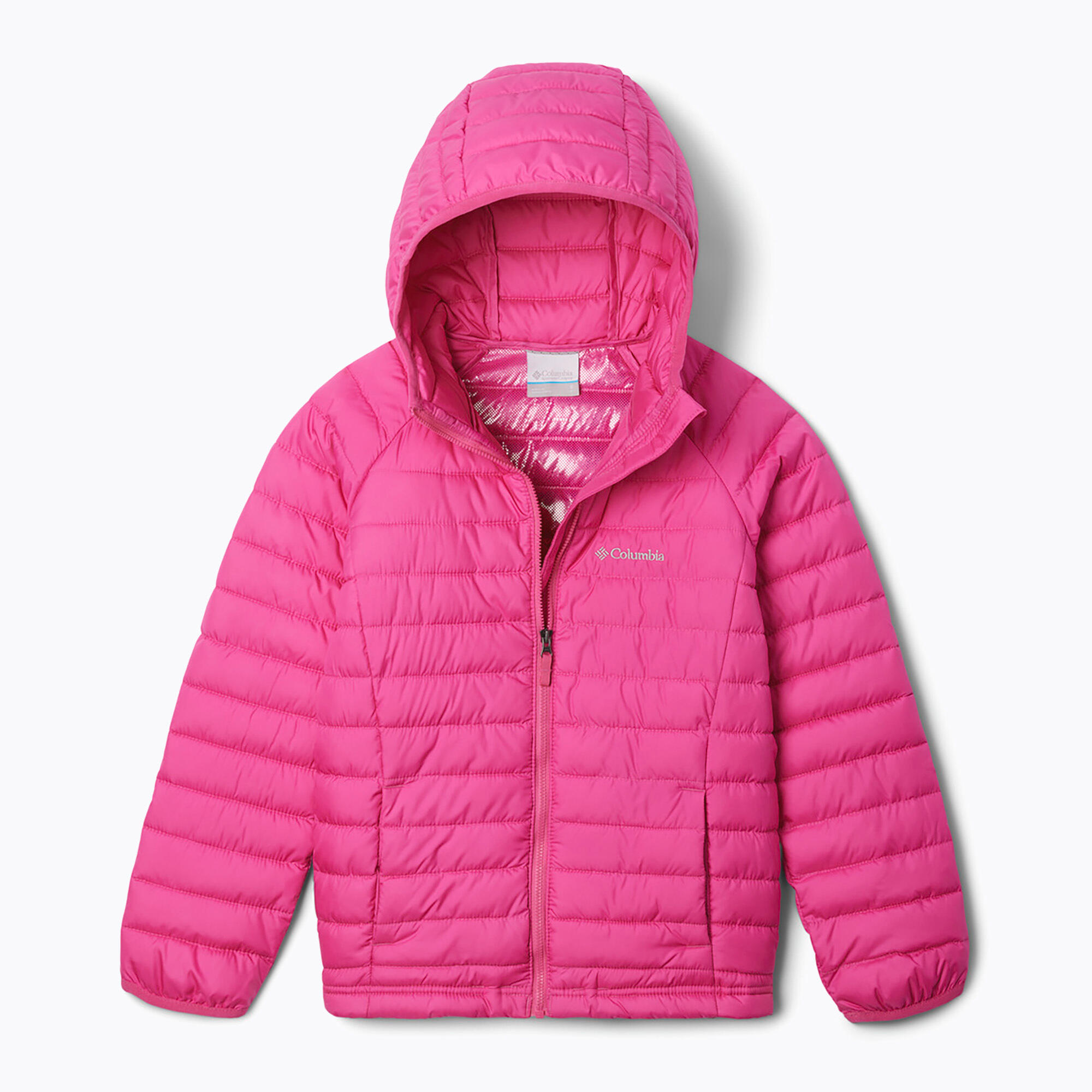 Jaqueta infantil com capuz Columbia Powder Lite II 4/4