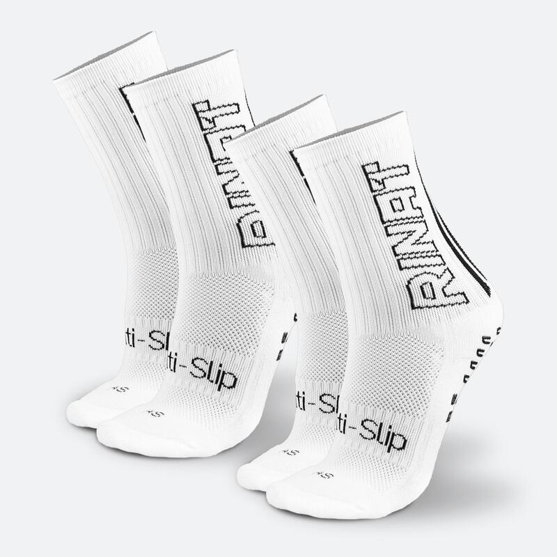 Adulte Rinat Pack 2 Chaussette Antidérapante Al Blanc