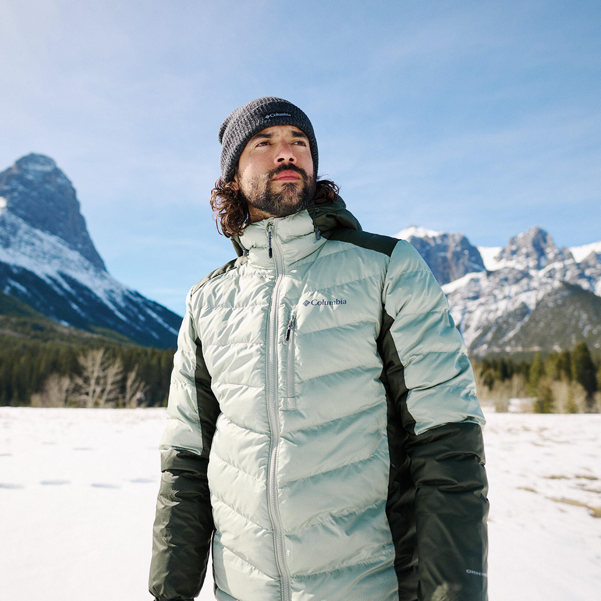 Piumino da uomo con cappuccio Columbia Labyrinth Loop II