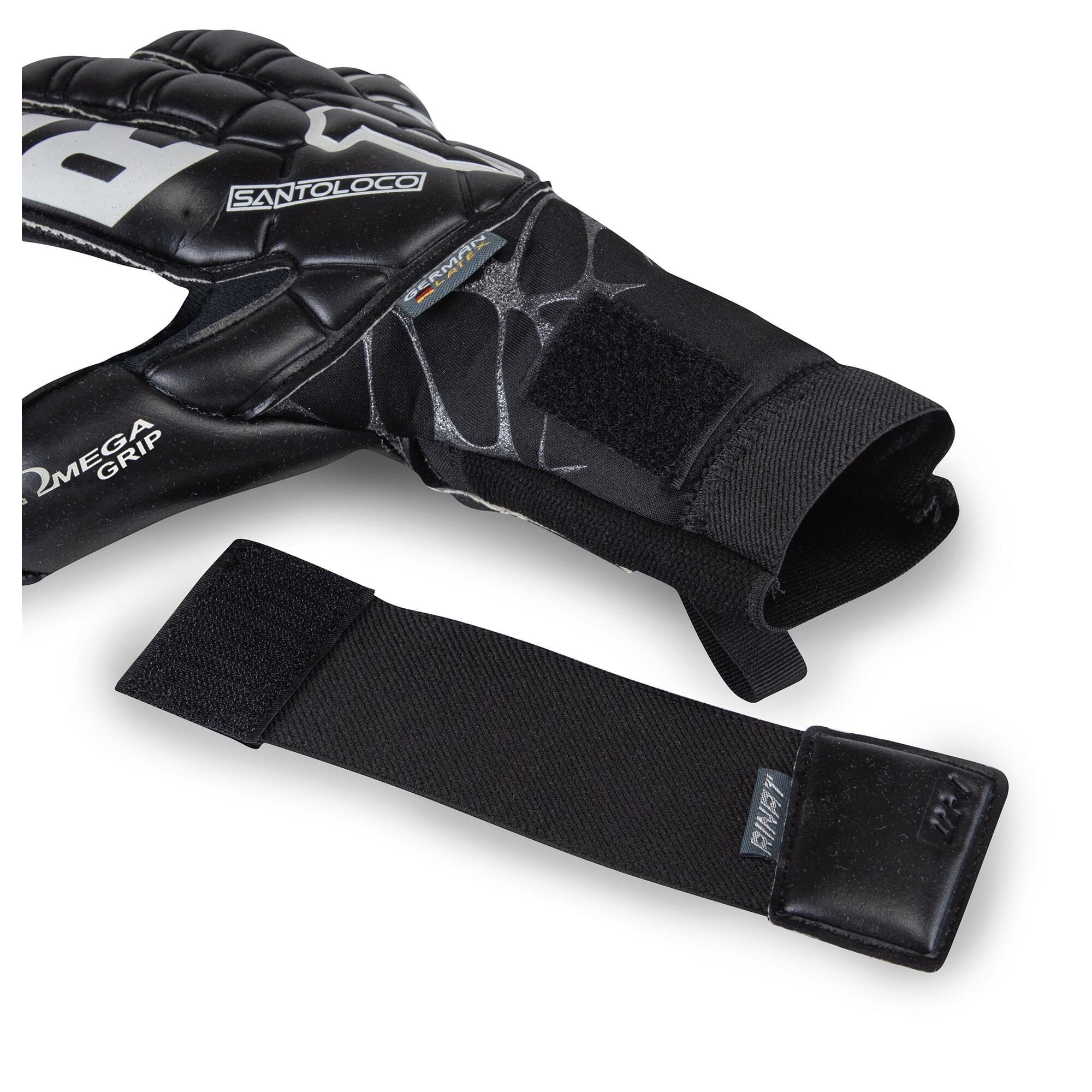 Gants De Gardien De But Enfants Rinat Santoloco Alpha  Noir 7/8