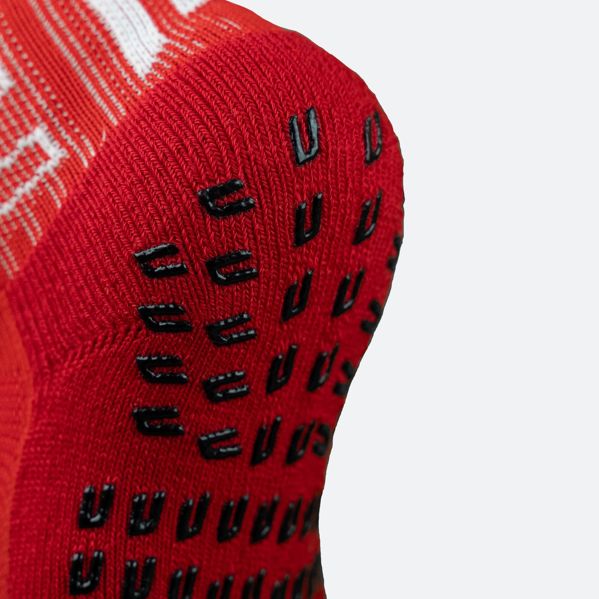 Adulte Rinat Pack 2 Chaussette Antidérapante Al Rouge 4/5