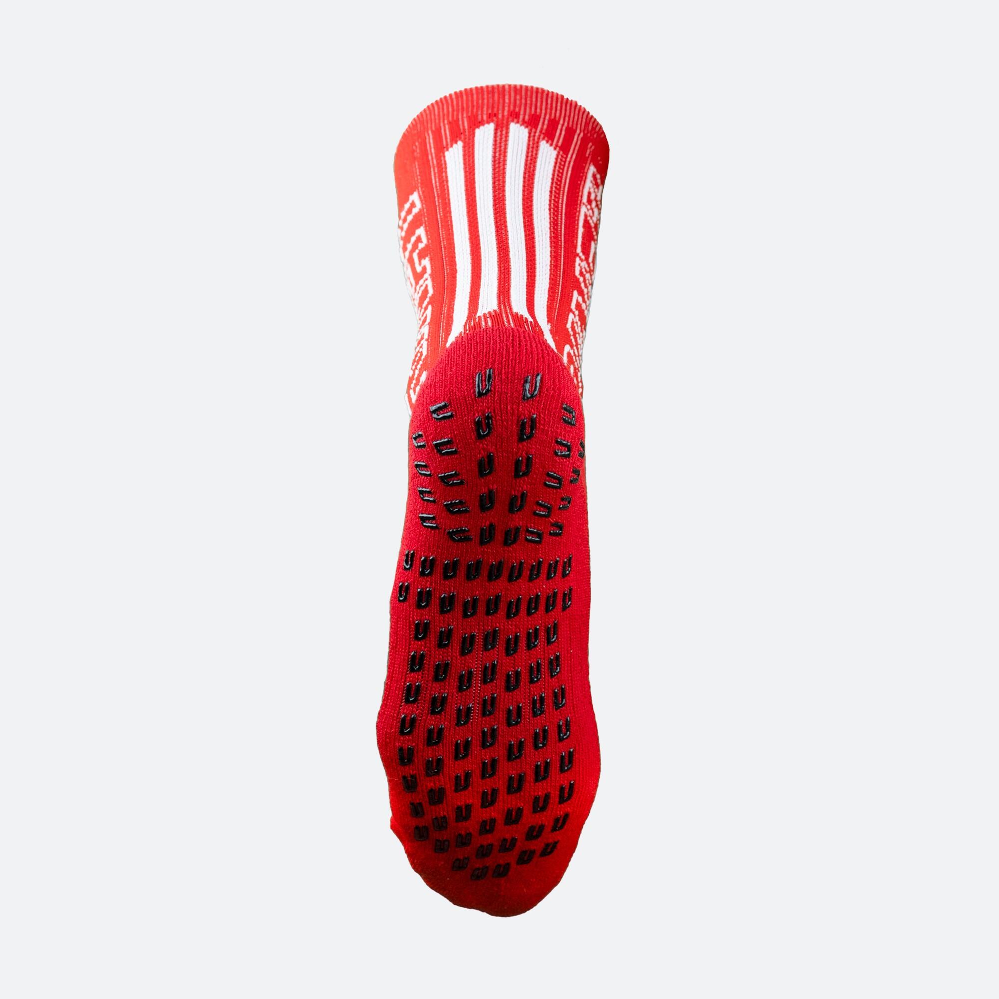 Adulte Rinat Pack 2 Chaussette Antidérapante Al Rouge 3/5