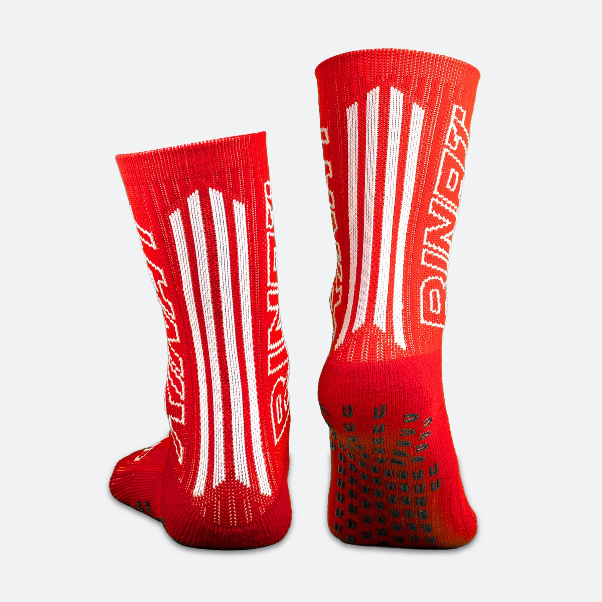 Adulte Rinat Pack 2 Chaussette Antidérapante Al Rouge 2/5