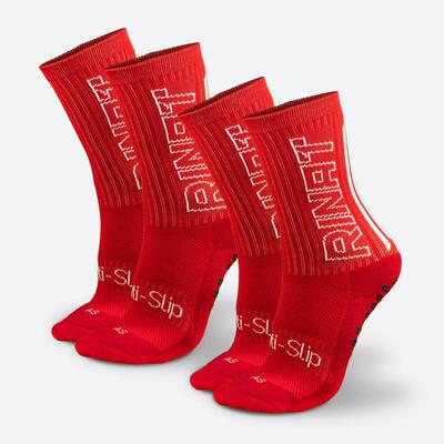 Adulto Rinat Pack 2 Calzino Antiscivolo As Rosso