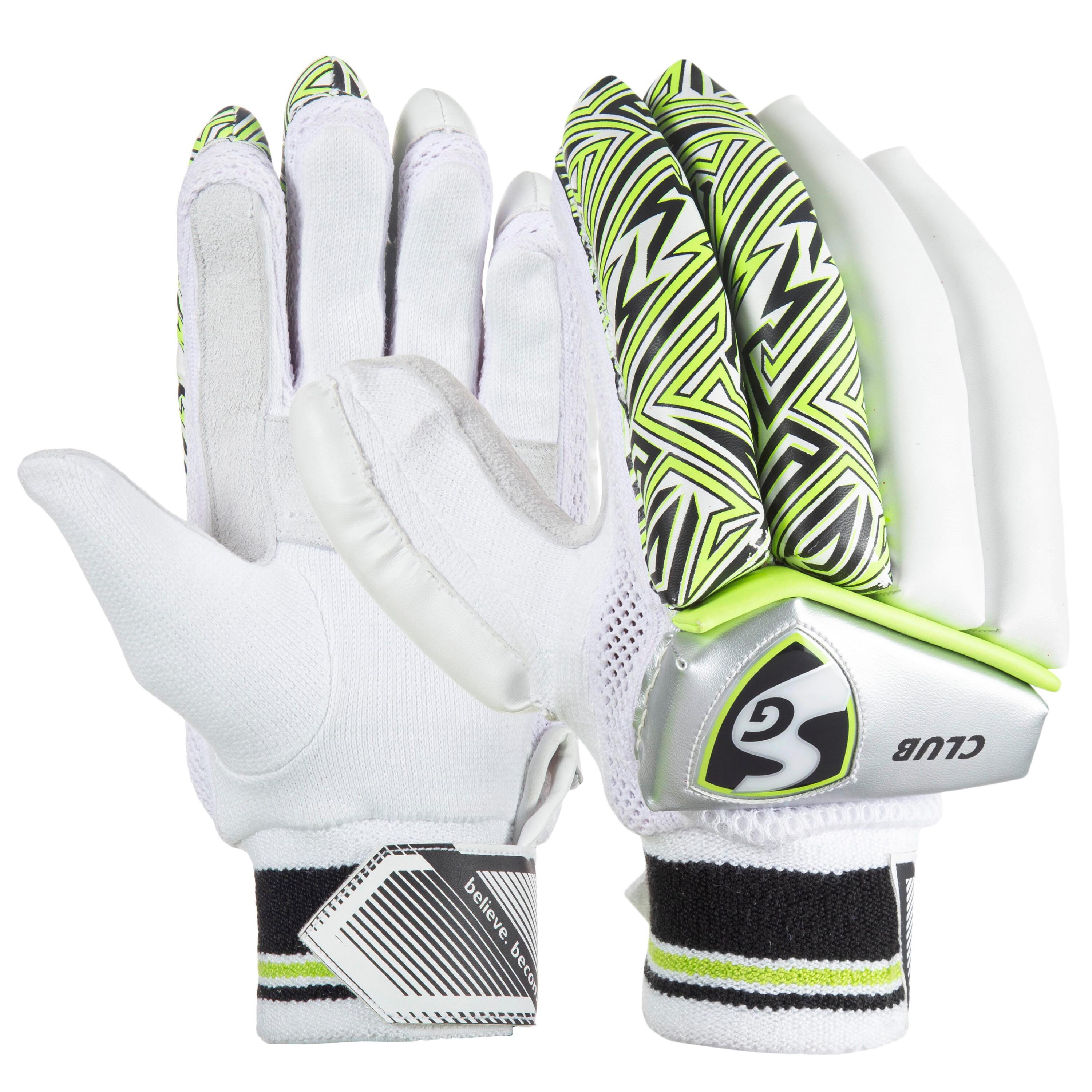 SG SG Club Cricket Batting Gloves | Size: Small Junior | For Left-Hand Batsman