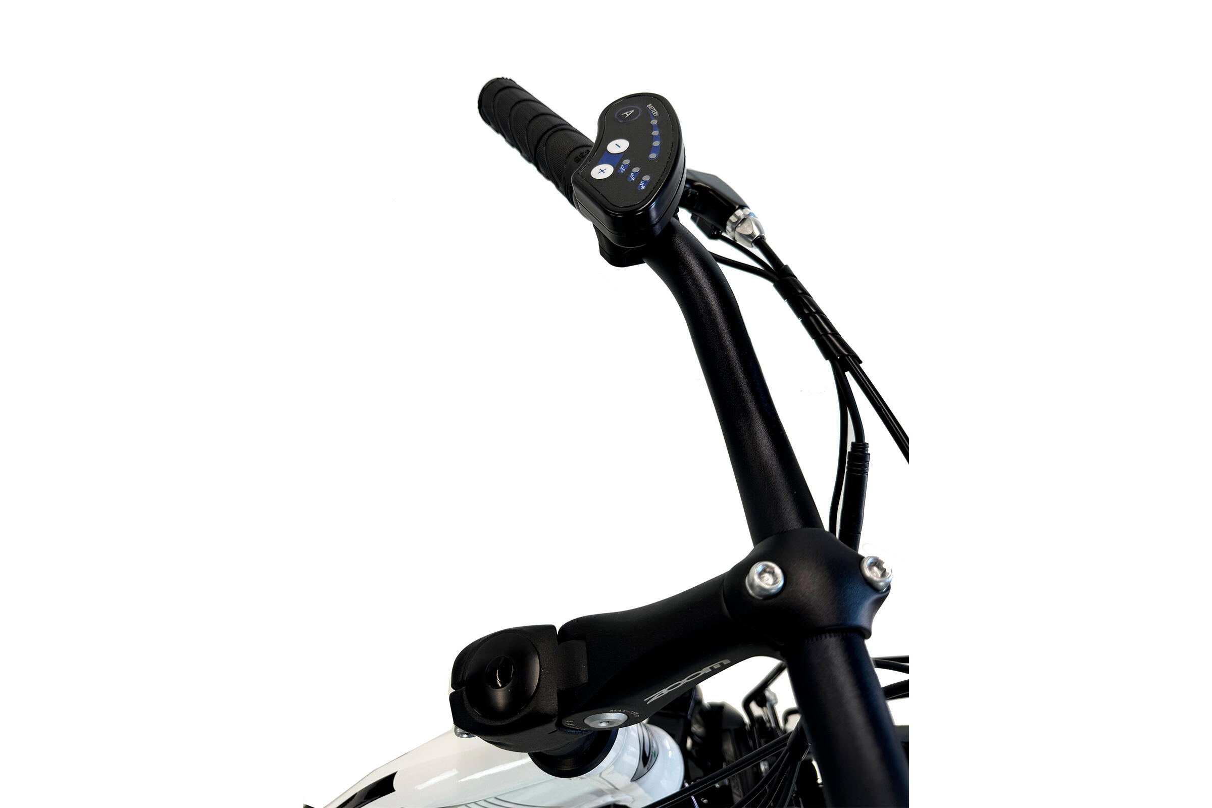 Elektro-Fahrrad AURA Canellini Citybike Frau Aluminium Wei | Decathlon