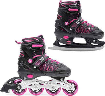 Łyżworolki regulowane dziecięce SMJ UT 103 Lea