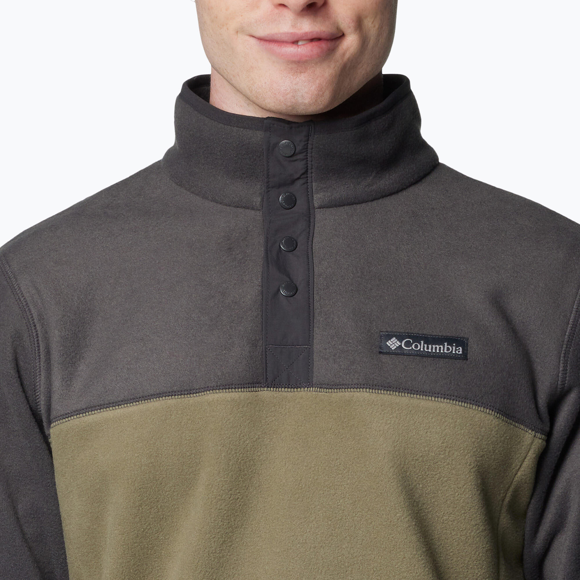 Polaire Columbia 1/2 Snap Steens Mountain II Vert 4/5