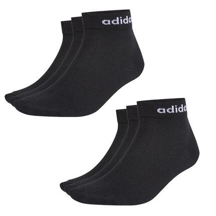 6 Paar adidas NC Ankle Performance Sneaker / Quarter Socken Unisex Kurzsocke