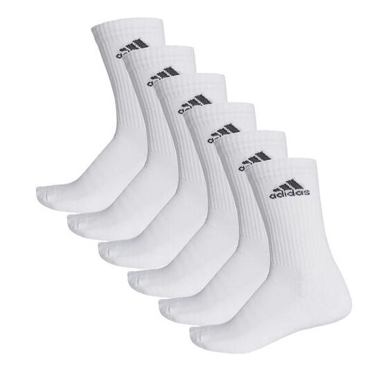 6 PACK adidas CUSHIONED CREW Tennissocken Sportsocken Damen Herren Unisex