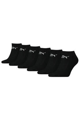 Puma Unisex Sneaker Socken knöchelhoch für Damen Herren 6er Pack