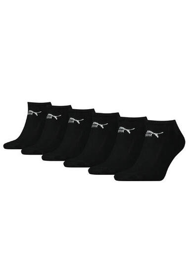 Puma Unisex Sneaker Socken knöchelhoch für Damen Herren 6er Pack
