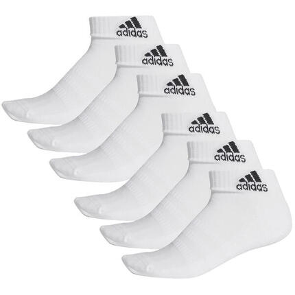 6 PACK adidas Performance Sneaker / Quarter Socken Unisex Kurzsocke