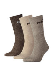 Puma Chaussettes Crew Classiques 3-Pack 39-42 Respirantes Unisexe