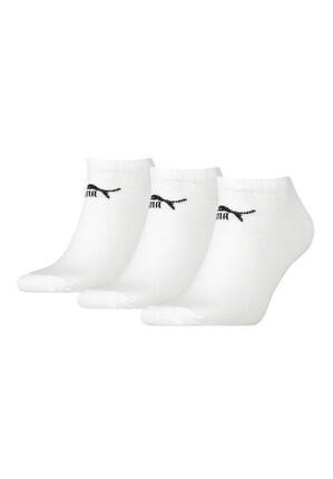 Puma Unisex Sneaker Socken im Retro Design knöchelhoch für Damen Herren 3er Pack