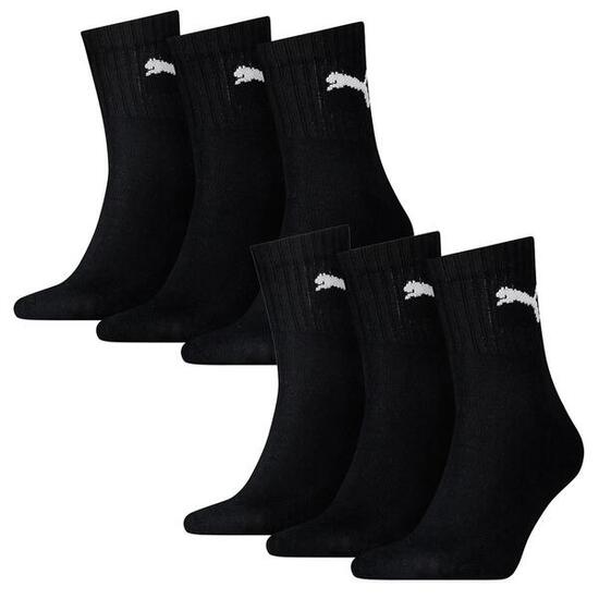 PUMA Herren Short Crew Socks Sportsocken mit Frotteesohle 6er Pack Sportsocken