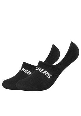2 Paar Skechers Unisex Footies Mesh Ventilation Socken SK44008