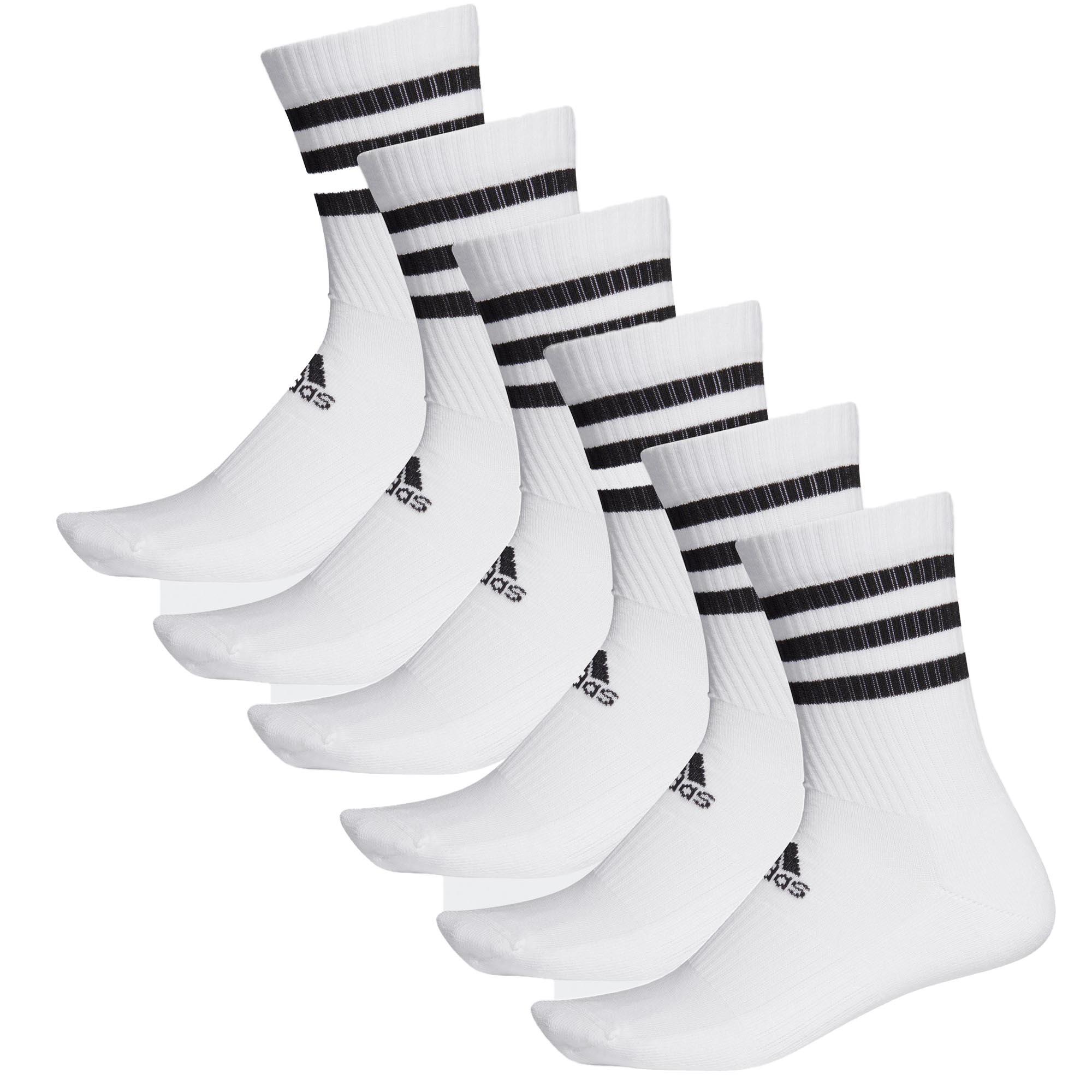 ADIDAS 6 Paar adidas CSH CREW 6p Tennissocken Sportspocken Unisex