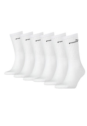 Puma Unisex Crew Tennissocken Sportsocken Socken für Damen Herren 6 Paar