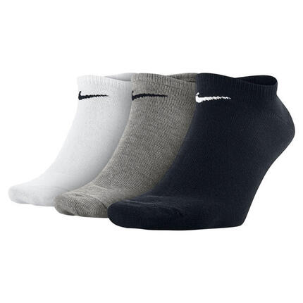 3 Paar Nike Sneaker Socken No Show Füßlinge schwarz / weiß / Mehrfarbig SX7678
